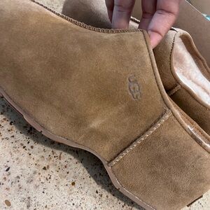 UGG Women's Tan Suede Mules